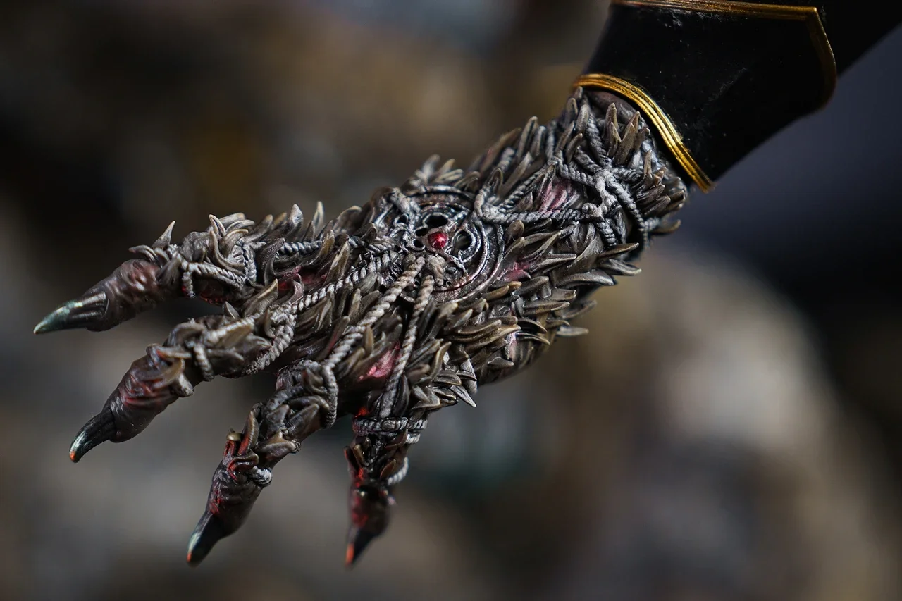 Ashes Studio Elden Ring The Black Blade Maliketh Statue