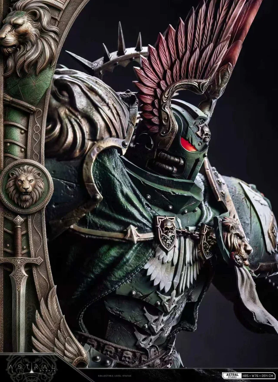 Close view of the armour detail and lighting