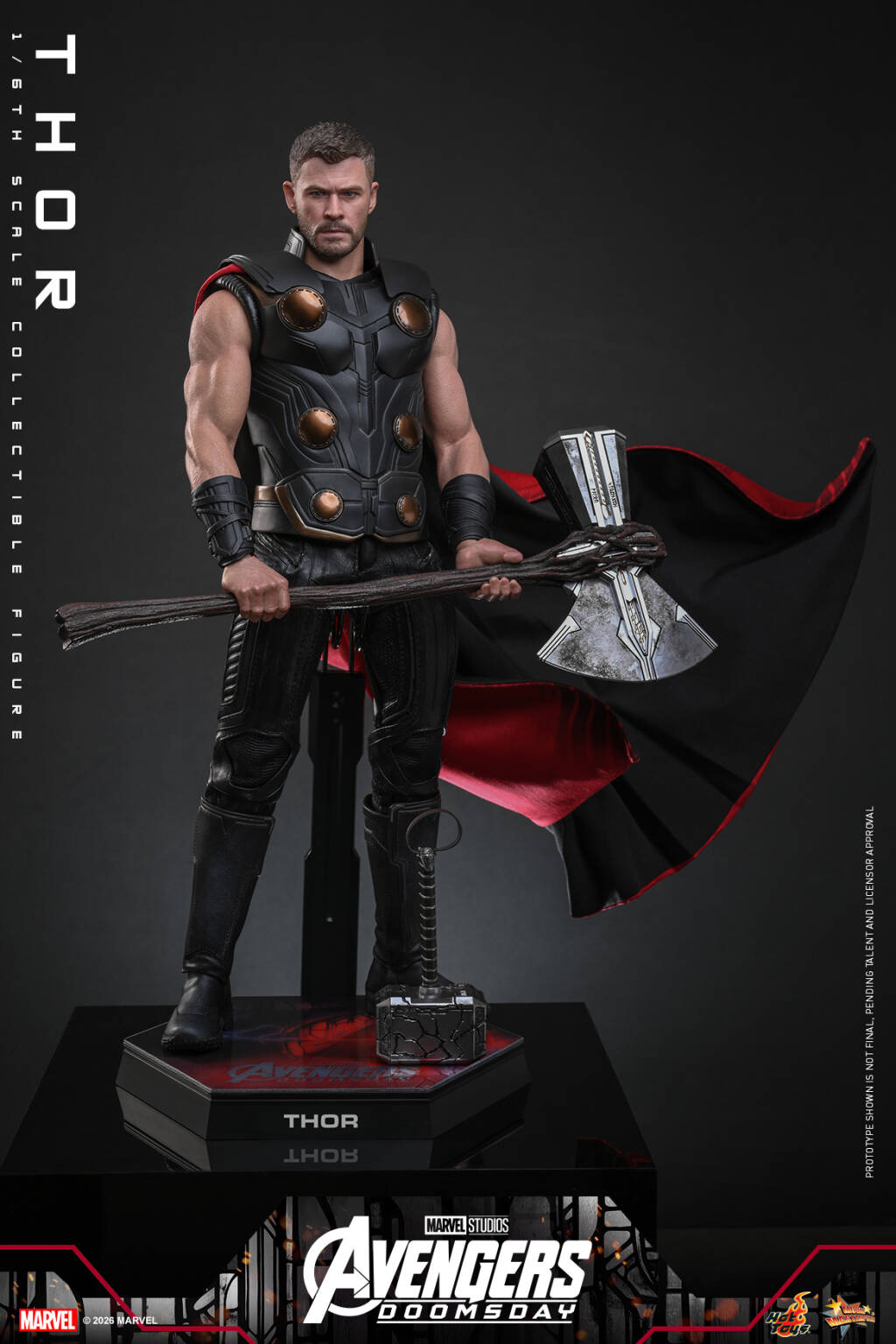 Avengers Doomsday Thor 16 Scale TOPGK Figure –Hot Toys