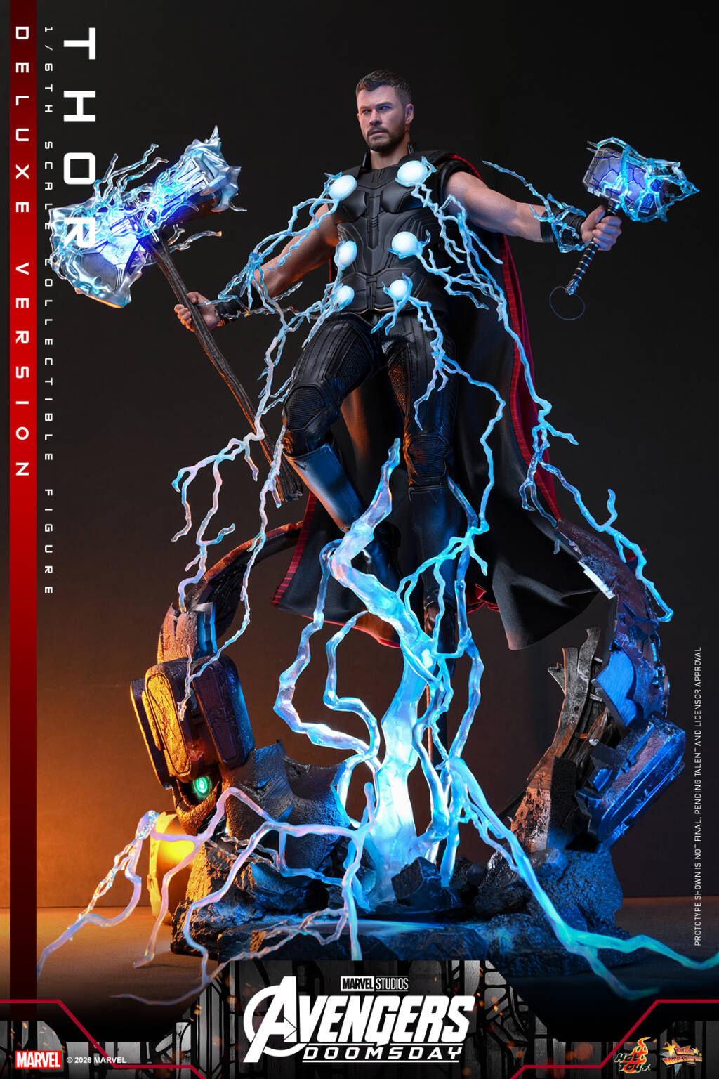 Avengers Doomsday Thor 16 Scale TOPGK Figure –Hot Toys