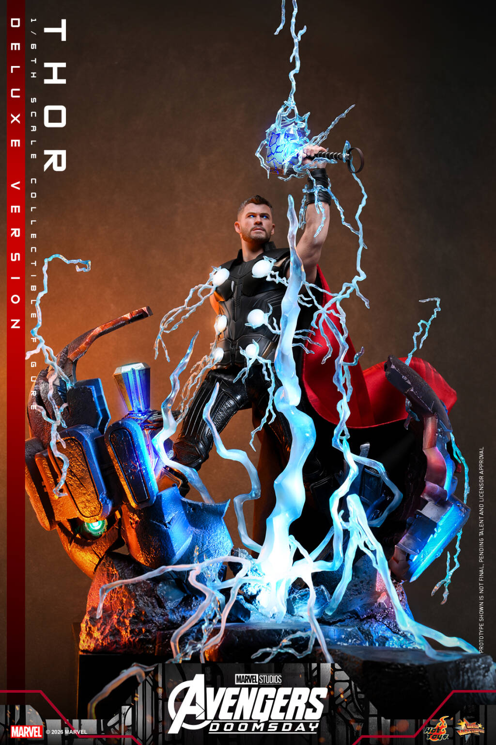Avengers Doomsday Thor 16 Scale TOPGK Figure –Hot Toys