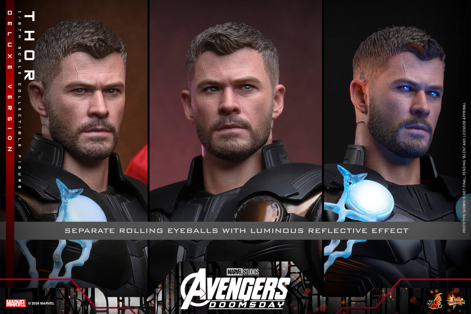 Avengers Doomsday Thor 16 Scale TOPGK Figure –Hot Toys