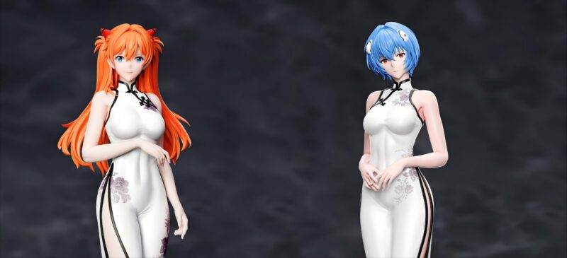 BBSD Studio Neon Genesis Evangelion Asuka Langley Soryu & Rei Ayanami
