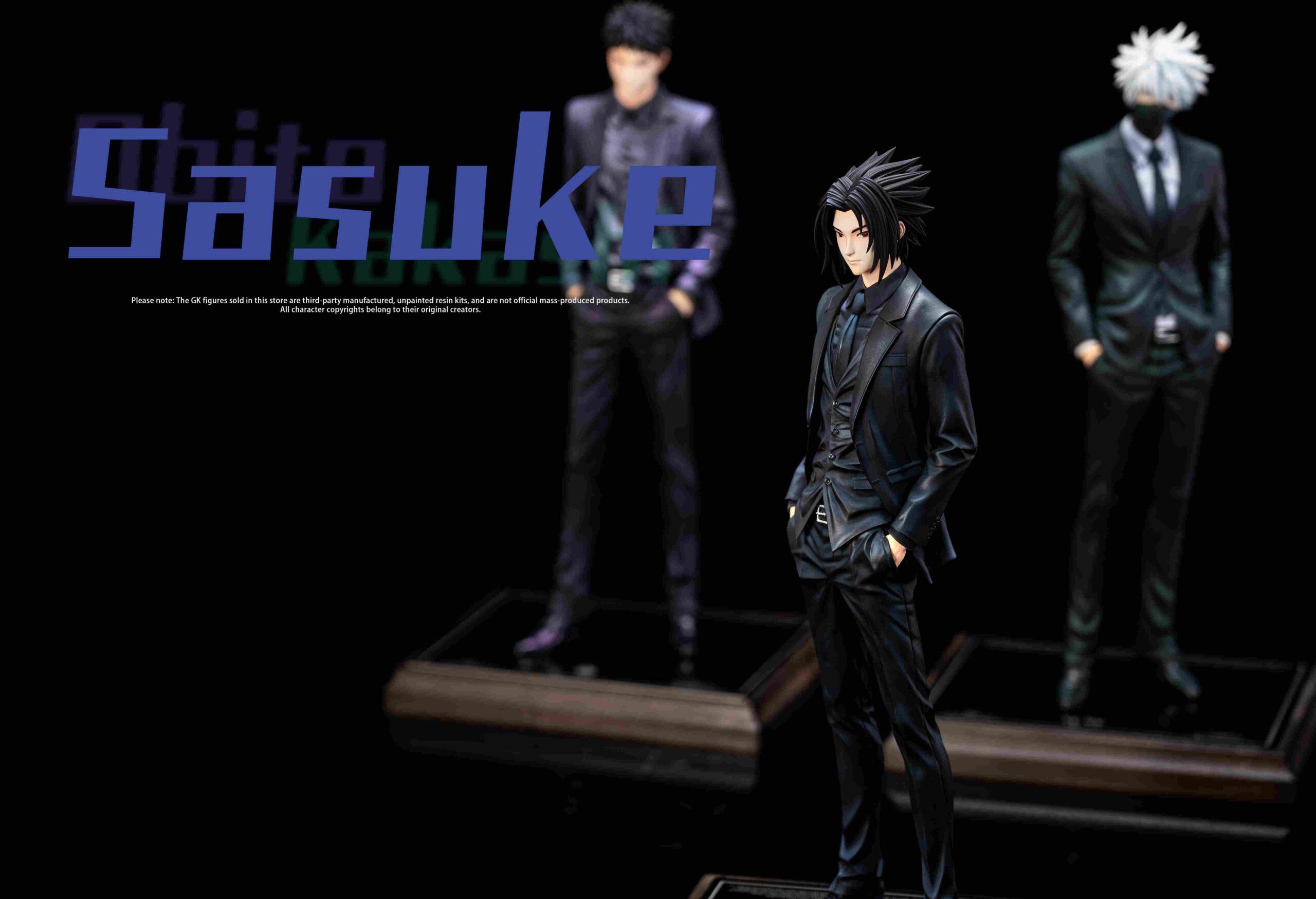 BE Studio Naruto Sasuke Uchiha & Kakashi Hatake & Obito Uchiha