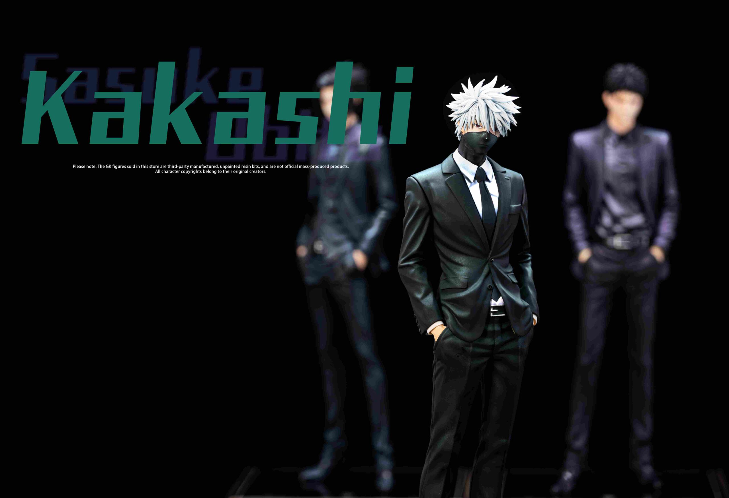 BE Studio Naruto Sasuke Uchiha & Kakashi Hatake & Obito Uchiha
