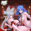 BKN Studio Xinyuehu & Qingxiao 16 Scale Statue – Wuthering Waves GK Collectible