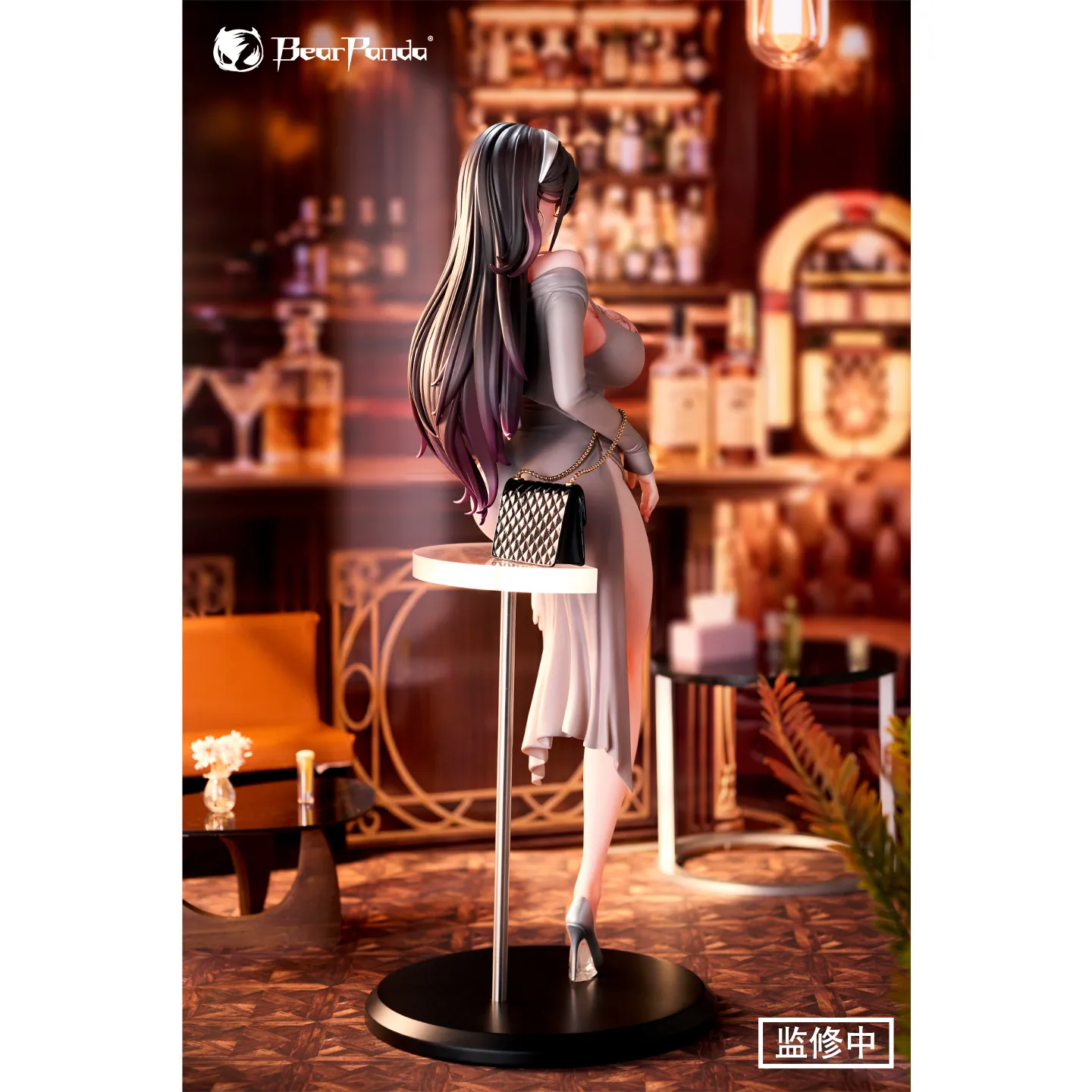 BearPanda × Kpring Night Date figure rear view