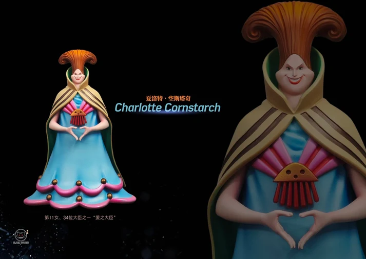Black Studio - ONE PIECE Charlotte Cornstarch & Charlotte Citron TOPGK Limited PU + Resin Statue