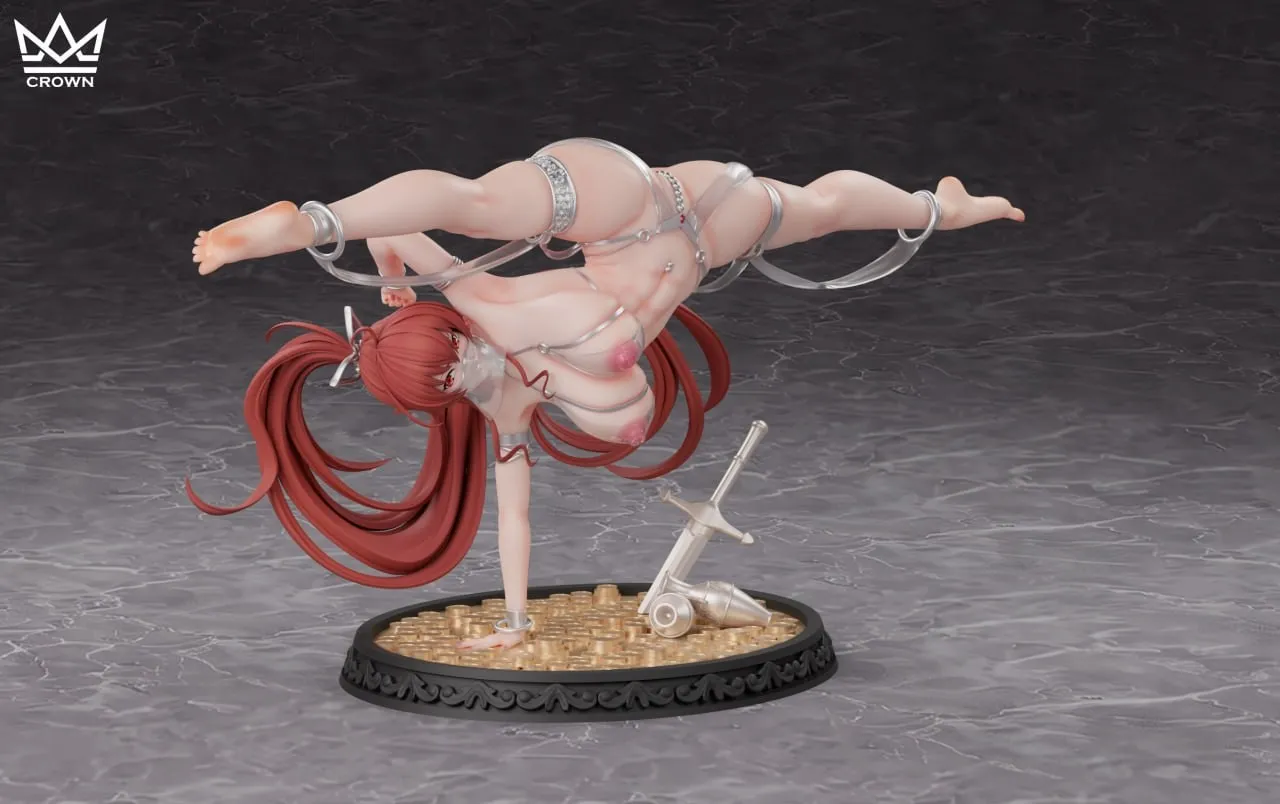 Alternate angle of the Eris Greyrat statue