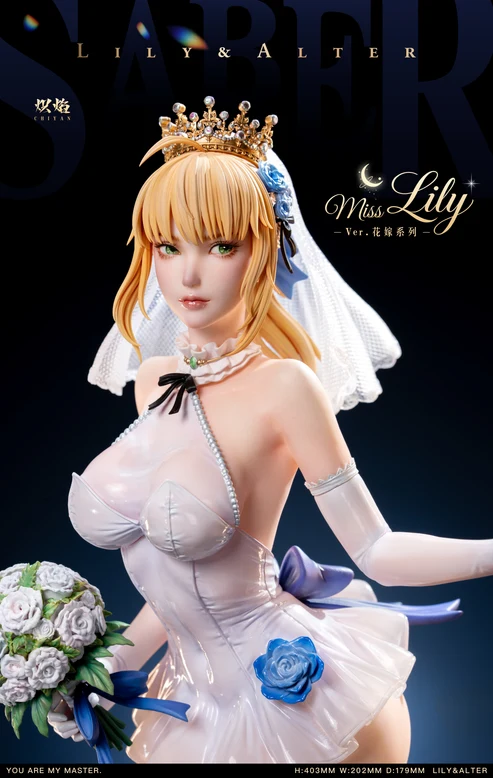 Chiyan Fate Series Saber Lily & Saber Alter