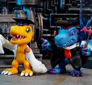 DJS Digimon Agumon Hakase, Nise Agumon Hakase, Terriermon Assistant & Lopmon