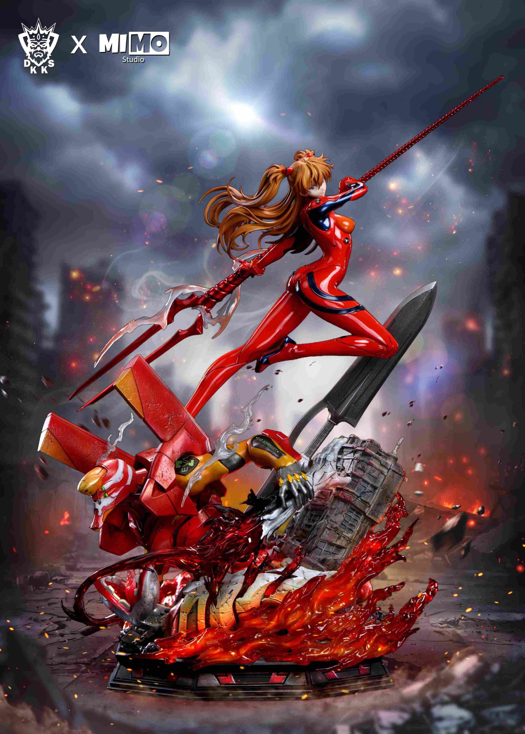 Dark King Stutdio X MIMO Studio Neon Genesis Evangelion Asuka