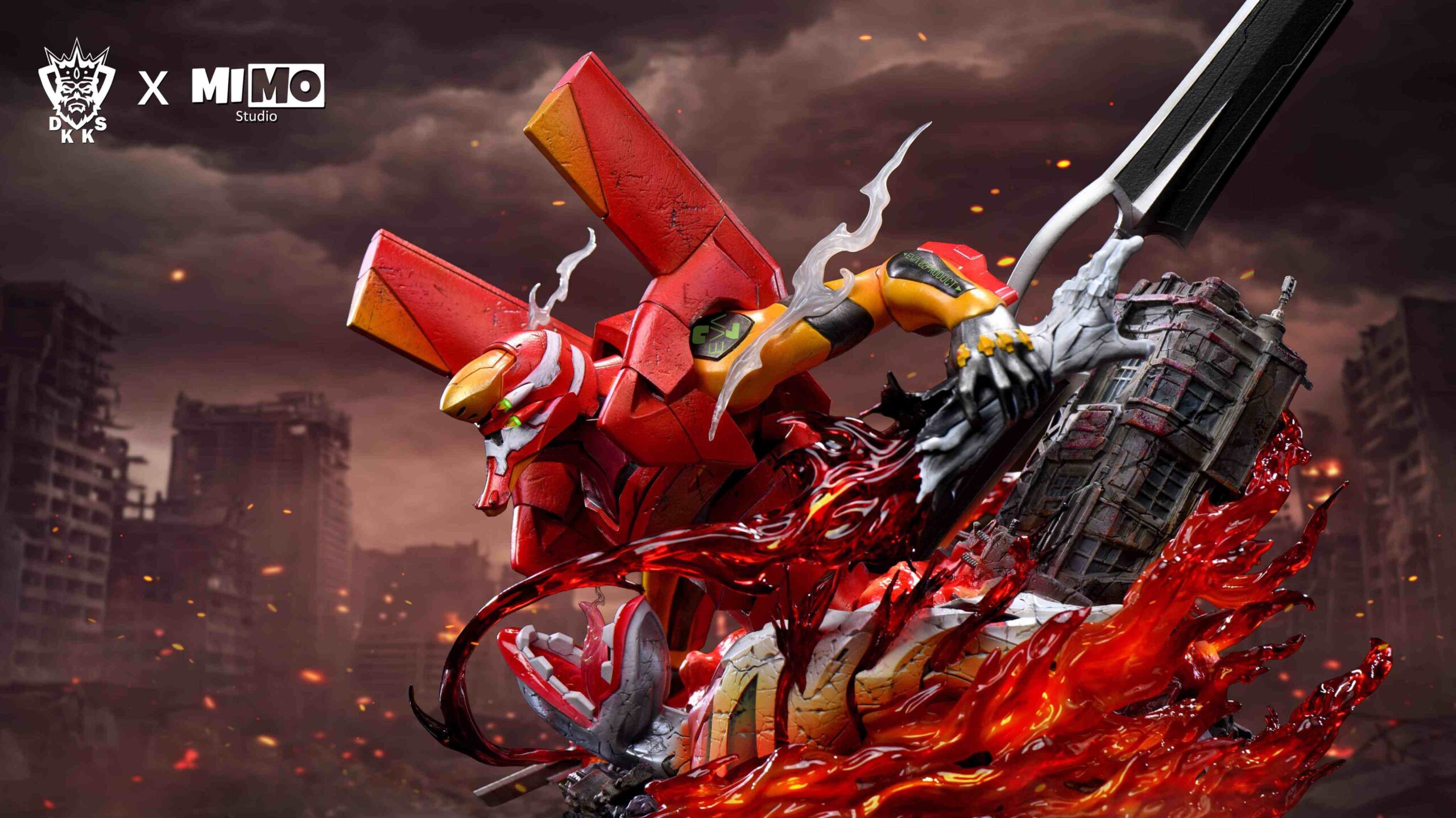 Dark King Stutdio X MIMO Studio Neon Genesis Evangelion Asuka