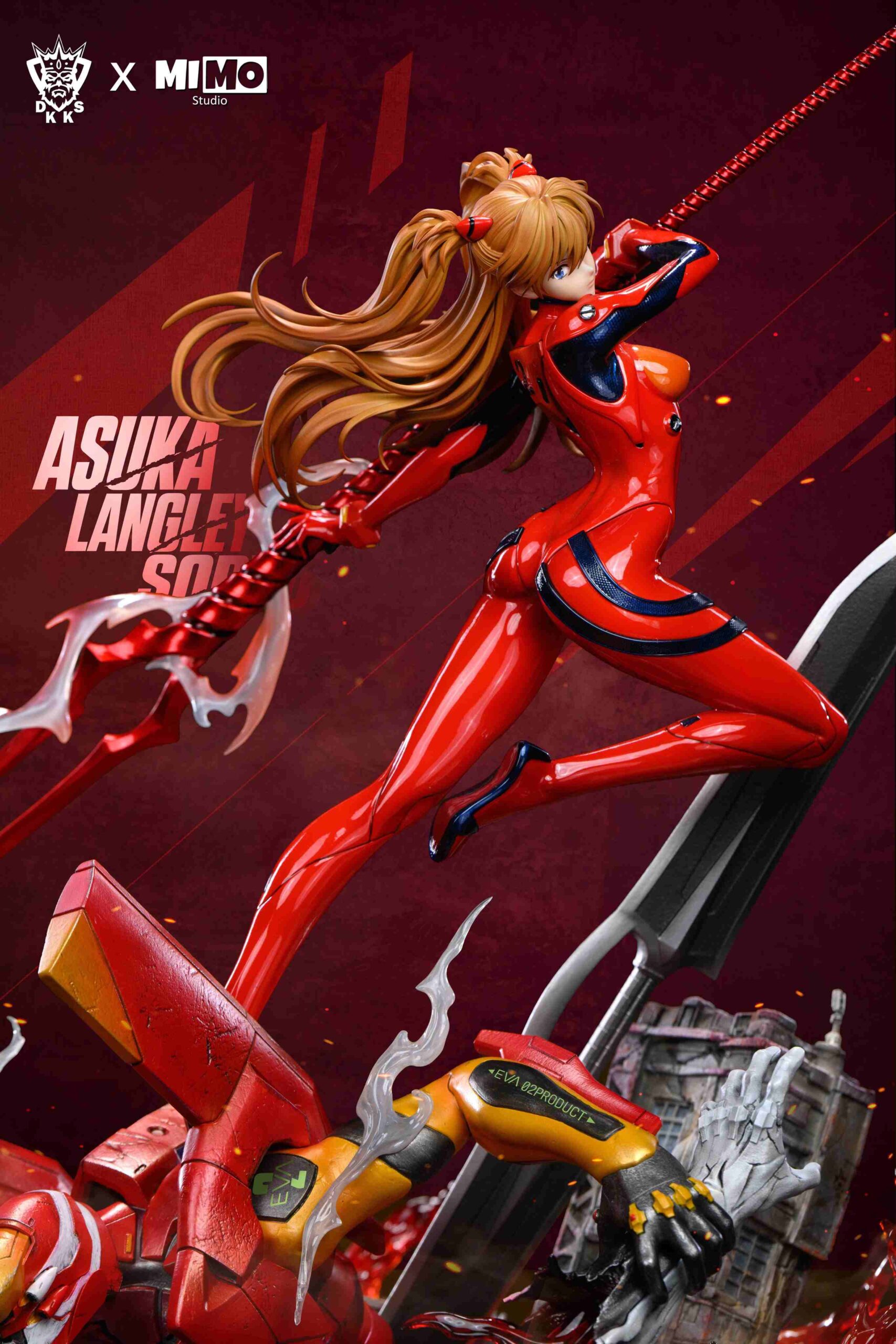 Dark King Stutdio X MIMO Studio Neon Genesis Evangelion Asuka
