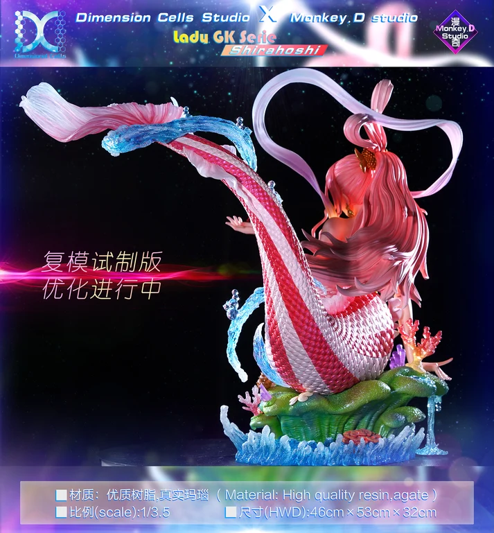 Dimension Cells × Monkey D One Piece Shirahoshi