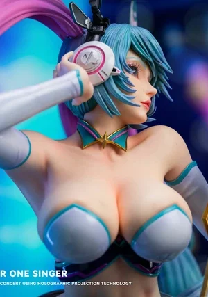 Dragon & MIHAI Studio Hatsune Miku TOPGK 1/4 Limited 150 LED Resin Statue