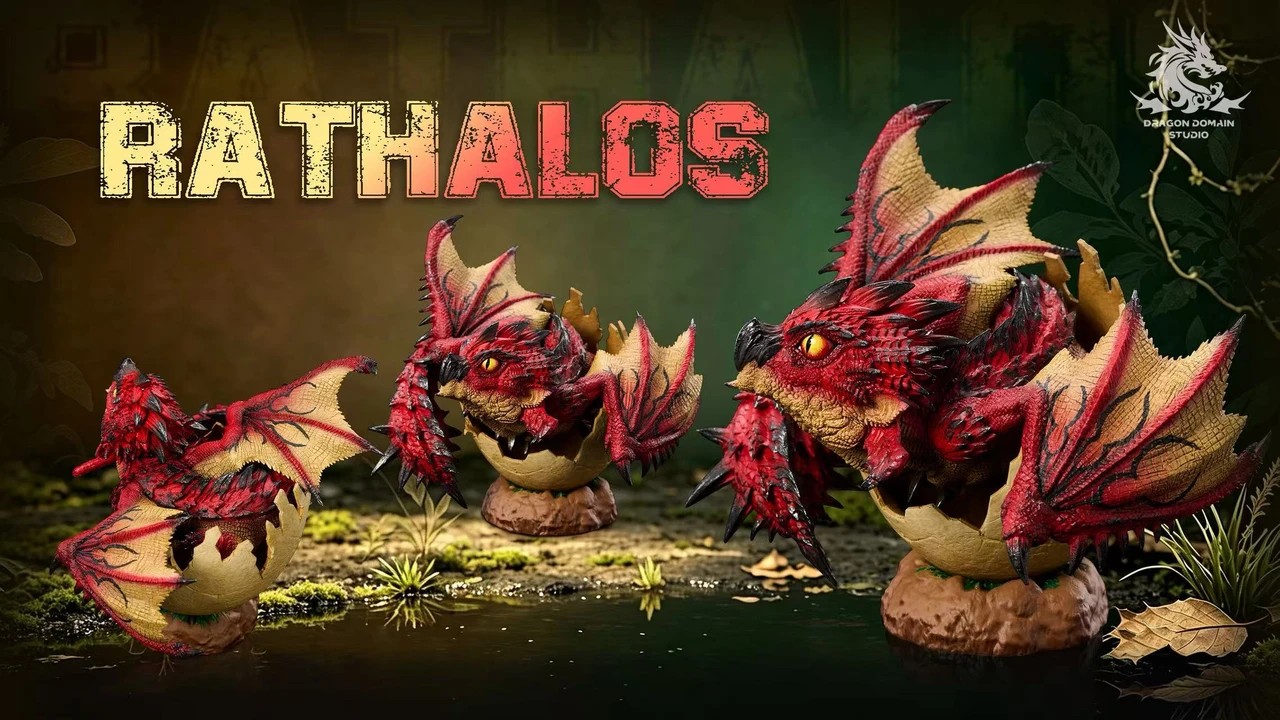 Dragon Realm Studio Monster Hunter Hatchlings Egg