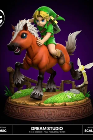 Dream Studio - The Legend of Zelda Young Link & Epona TOPGK 1/4 Resin Statue