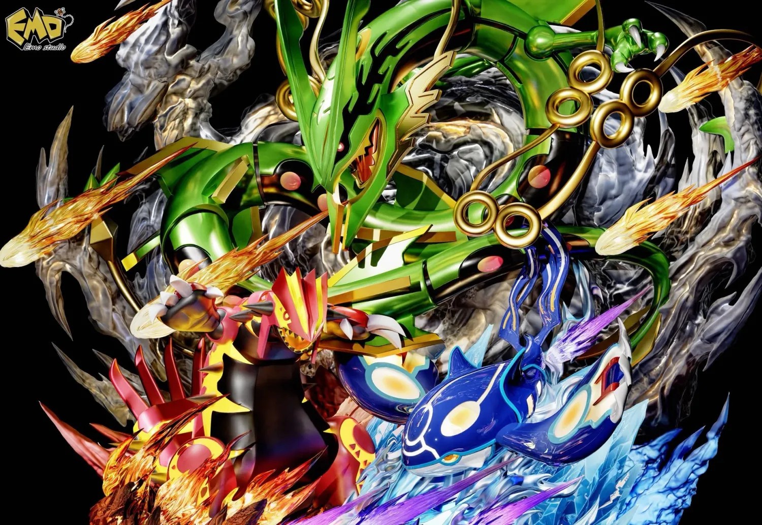 EMO Studio Pokémon Hoenn Three Gods