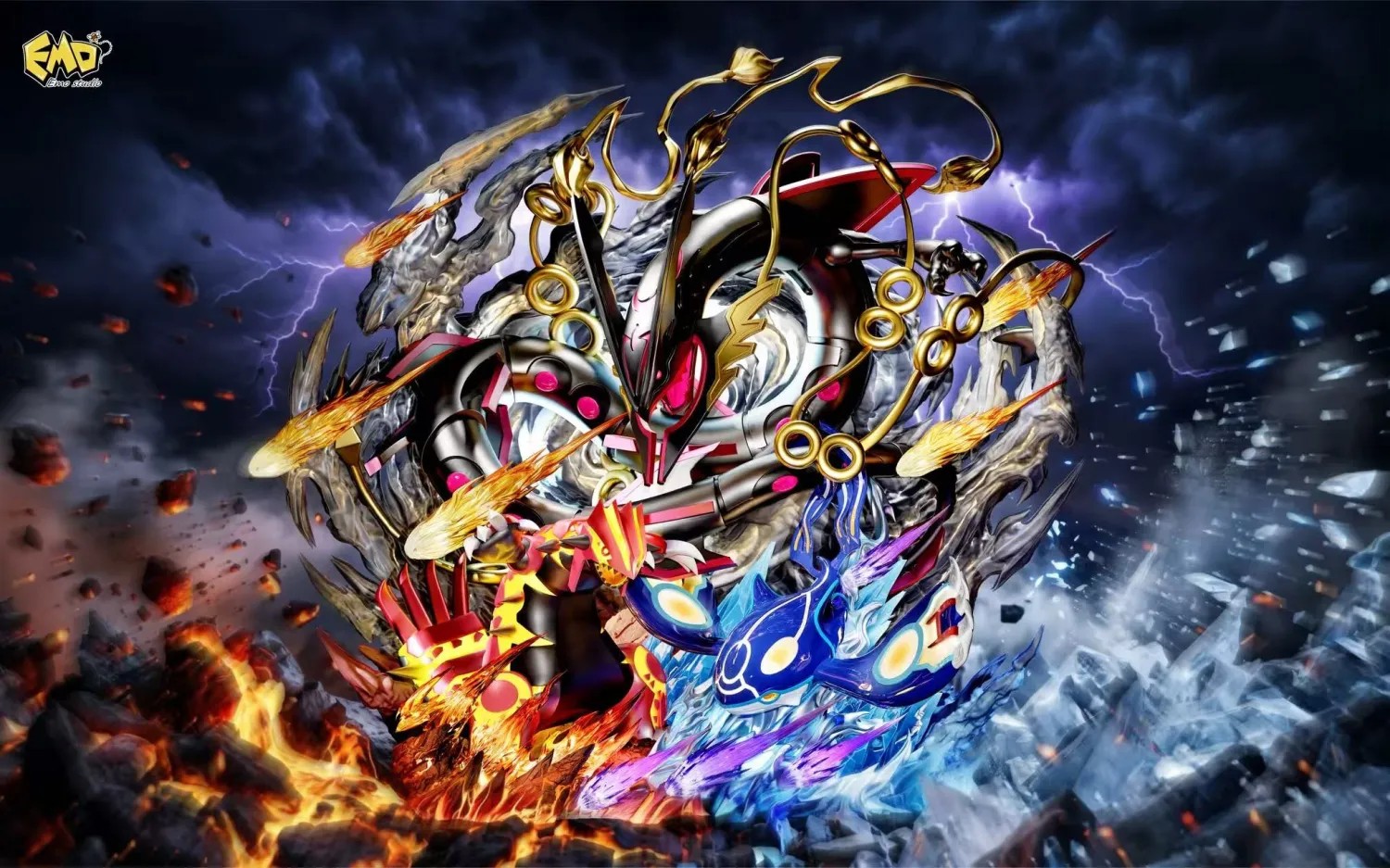 EMO Studio Pokémon Hoenn Three Gods