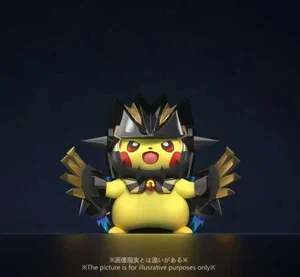 Alternative view of Echo – Pokémon Pikachu Cosplay Groudon Premium Collectible Figure Statue