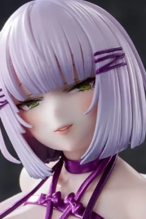 Alternative view of Eighteen – Original Illustration by Mitsudoue – Silver-haired Girl – 1/6 Scale Figure