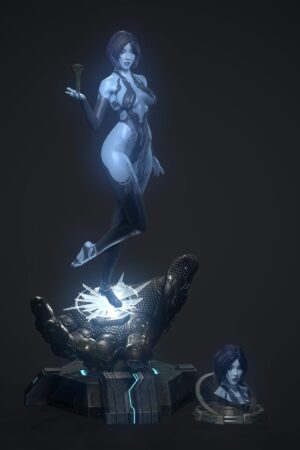 Epic Creations Studio - Halo 4 Cortana TOPGK 1/4 Limited 60 Resin Statue