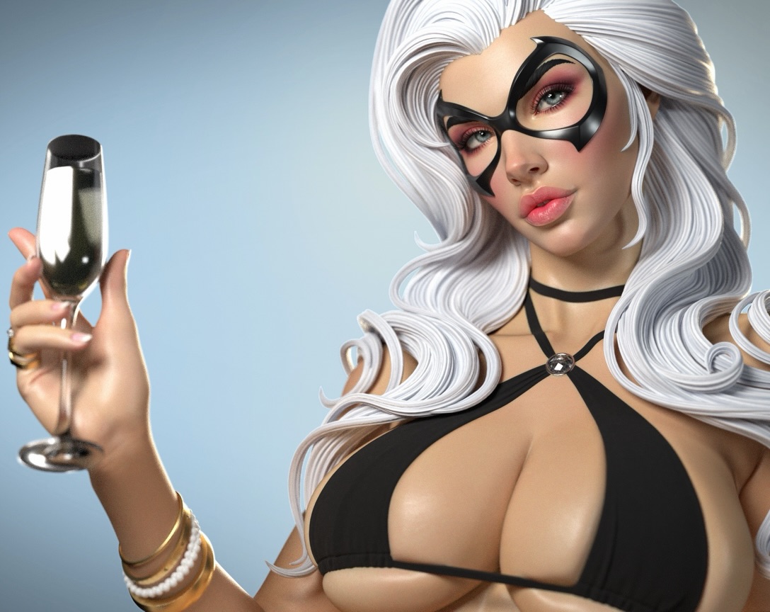 Epic Creations Studio Marvel Black Cat