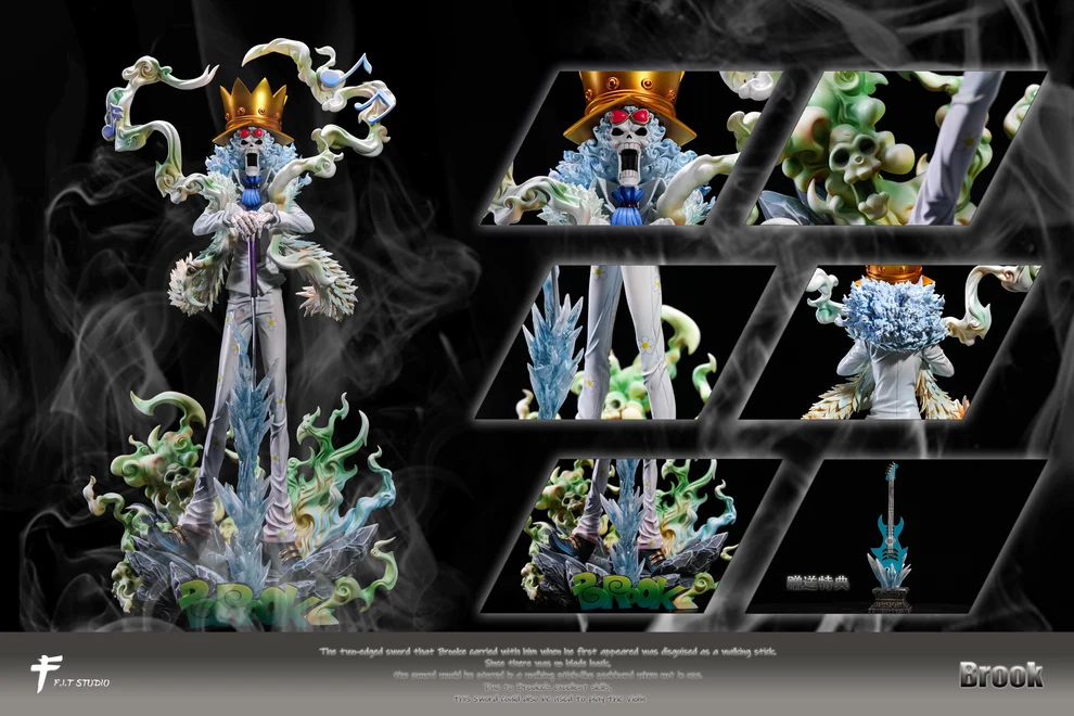 FIT Studio One Piece Brook Nika Ver. – 1/6 Scale Statue - Image 10