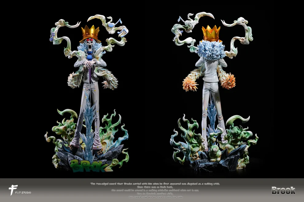FIT Studio One Piece Brook Nika Ver. – 1/6 Scale Statue - Image 11