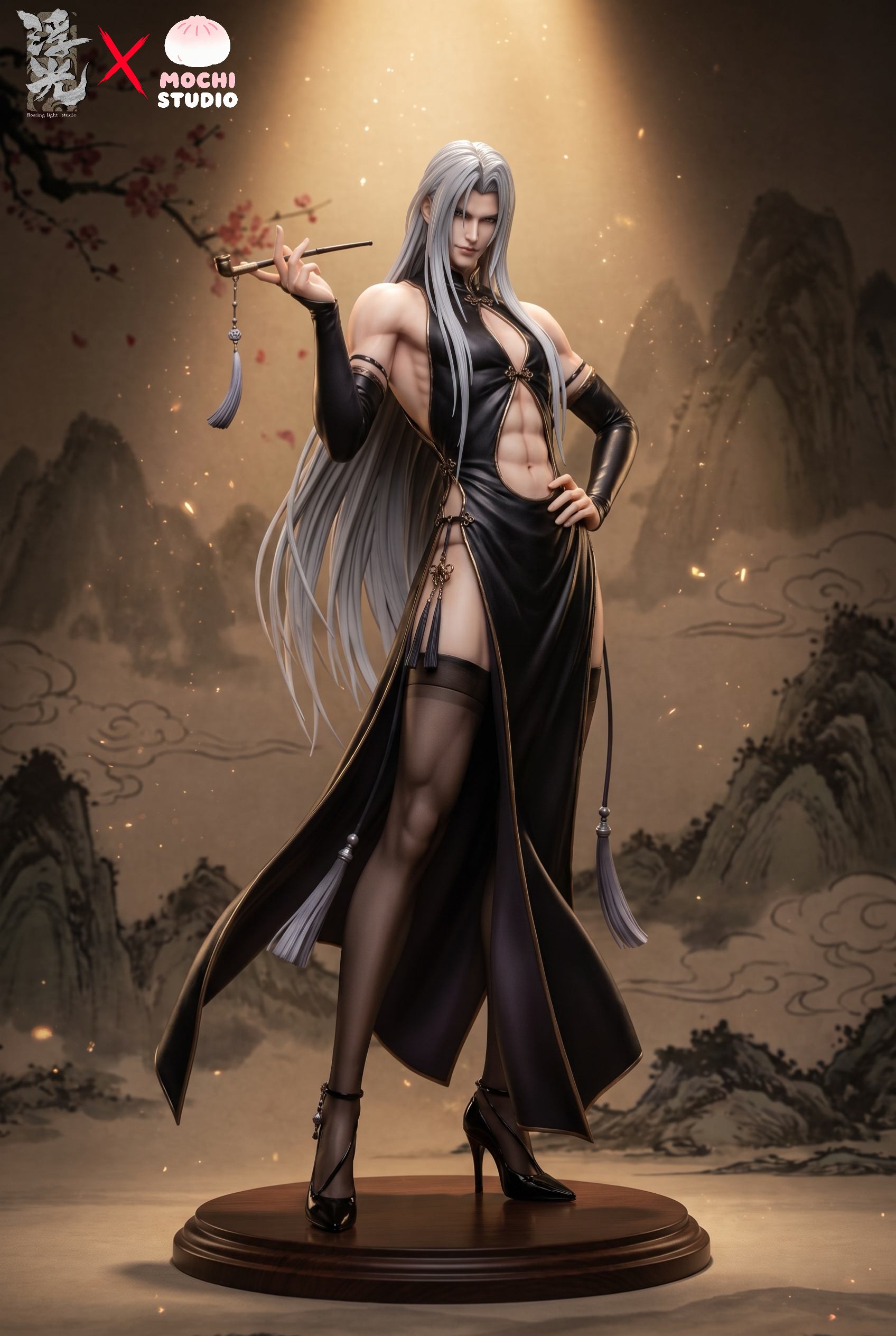Final Fantasy VII Sephiroth 36cm TOPGK Statue – Fuguang × MOCHI Studio