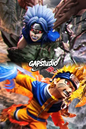GAP Naruto Shippuden Naruto Uzumaki & Sasuke Uchiha