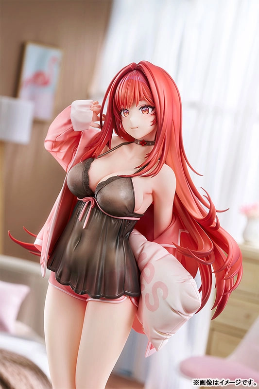 Three-quarter view of the NIKKE Rapi figure