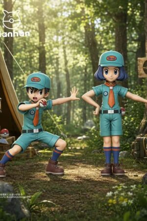 Hanhan Studio – Pokémon Scout X Scientist TOPGK 1/20 Scale PU & Resin Statue