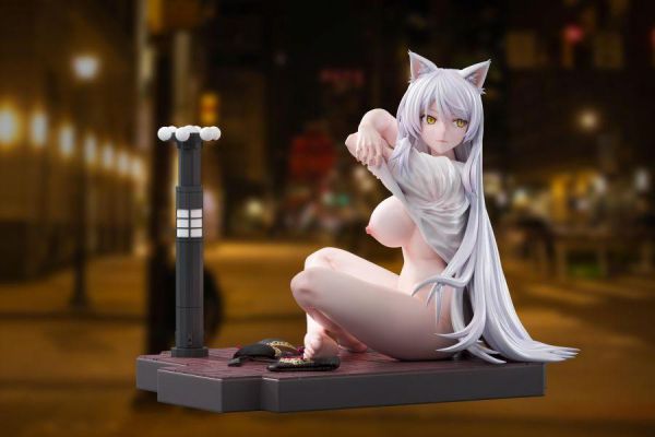 Hero Goblin Monogatari Series X Chainsmoker Cat Black Hanekawa & Niko Nekko