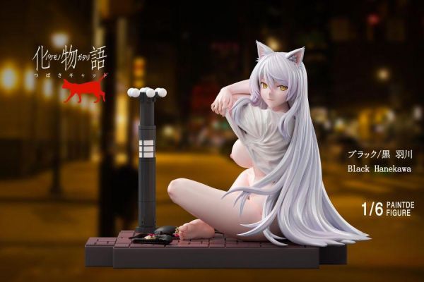 Hero Goblin Monogatari Series X Chainsmoker Cat Black Hanekawa & Niko Nekko