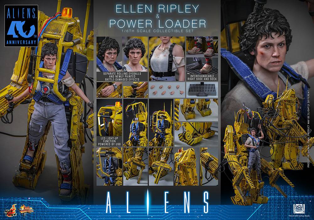 Hottoys Alien Ellen Ripley Power Loader
