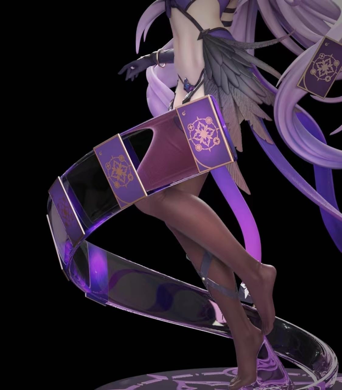 HunYu Studio Honkai: Star Rail Black Swan 1/7 & 1/4 Scale GK Statue - Image 5