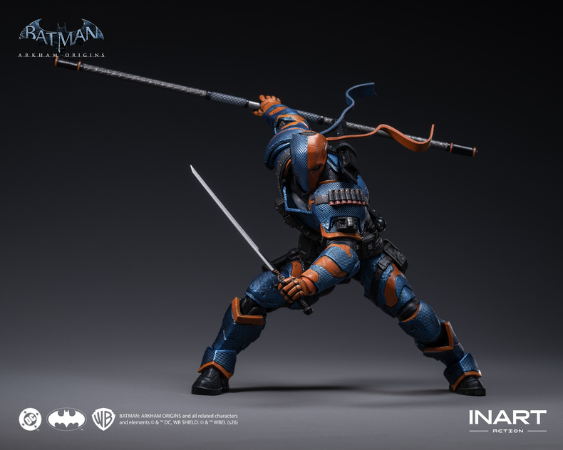 INART - Batman: Arkham Origins Slade Wilson 1/12 Scale TOPGK Action Figure(Licensed) - Image 14