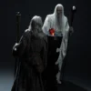 INART - The Lord of the Rings: The Fellowship of the Ring Saruman TOPGK 1/6 PVC/ABS/Wool/Die-cast/Real Fabric Collectible Figure (Licensed)