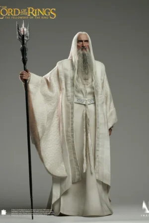 INART - The Lord of the Rings: The Fellowship of the Ring Saruman TOPGK 1/6 PVC/ABS/Wool/Die-cast/Real Fabric Collectible Figure (Licensed)