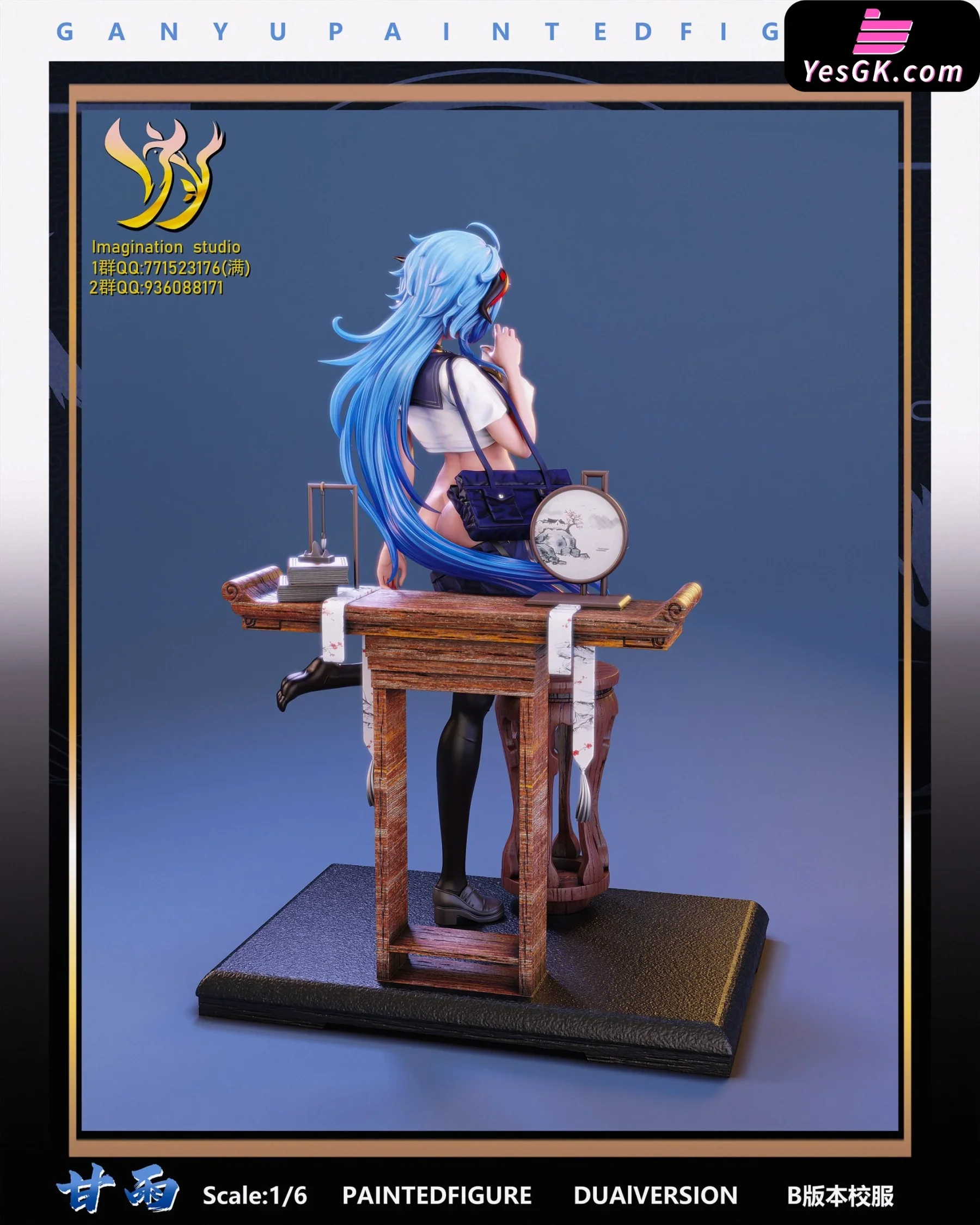 Imagination Studio Genshin Impact Ganyu 1/6 Scale GK Statue - Image 3