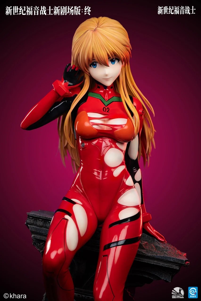 Alternate angle of the Asuka statue