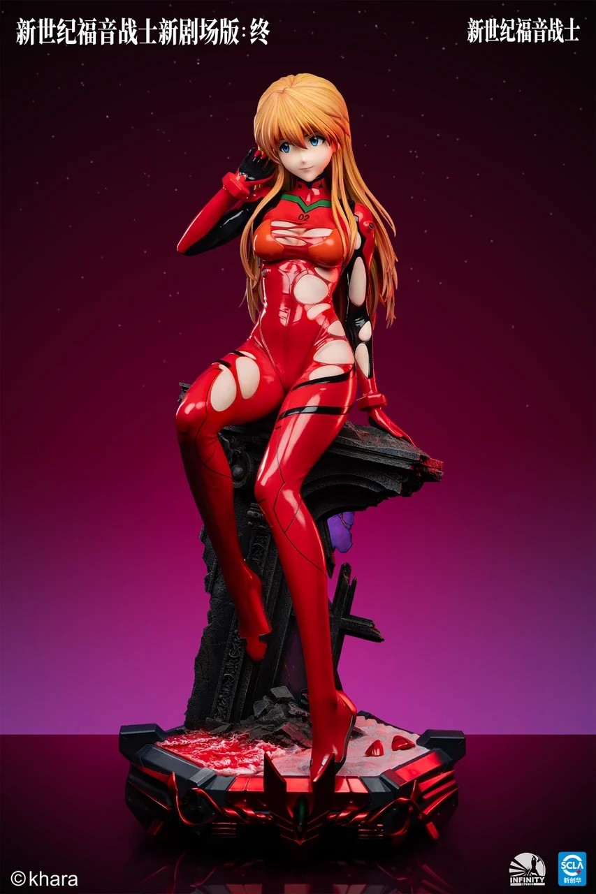 Infinity Studio Evangelion Asuka 1/2 scale statue