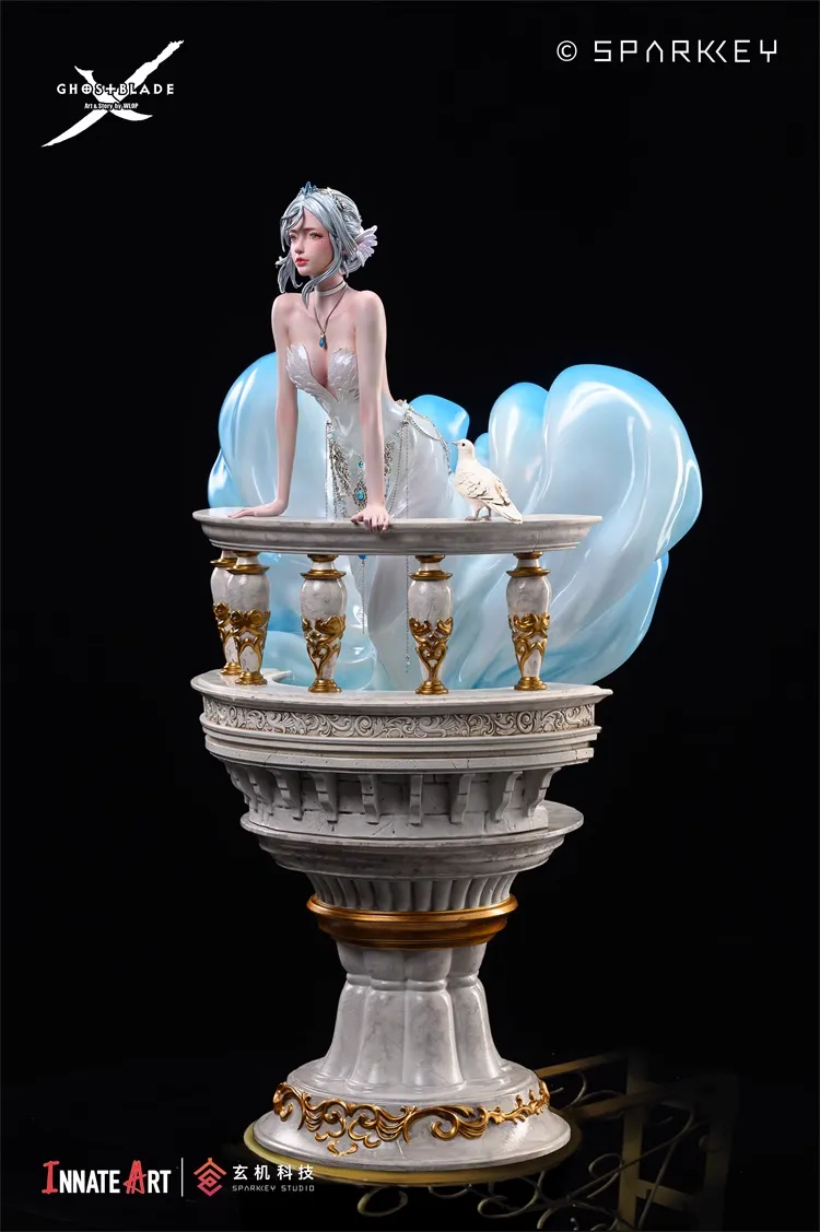 Innate Art x SPARKKEY Studio Ghost Blade Look into the Distance TOPGK 1/4 Resin Statue