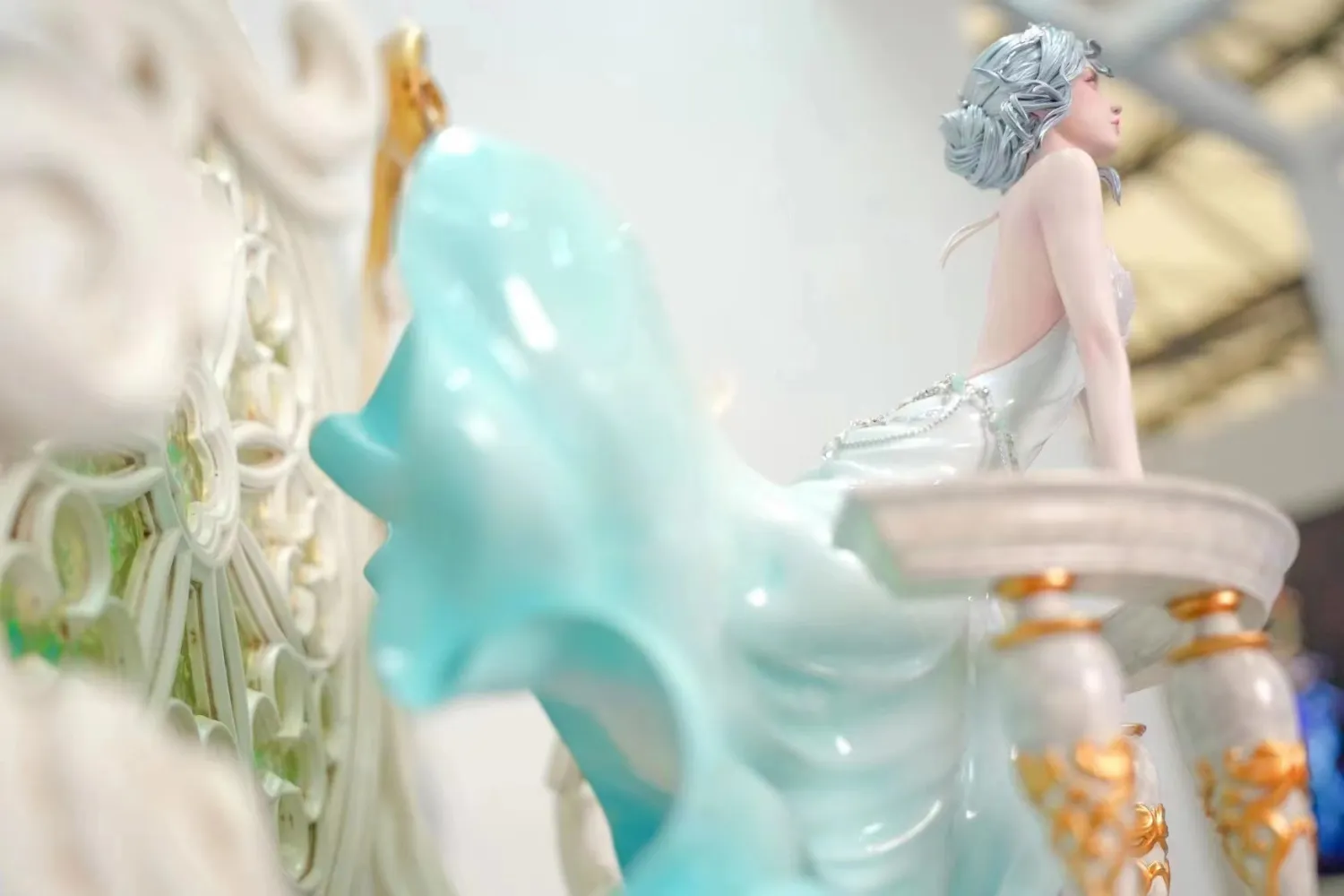 Innate Art x SPARKKEY Studio Ghost Blade Look into the Distance TOPGK 1/4 Resin Statue