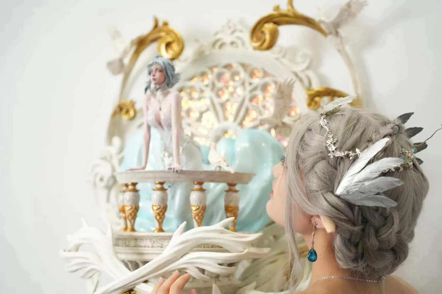 Innate Art x SPARKKEY Studio Ghost Blade Look into the Distance TOPGK 1/4 Resin Statue