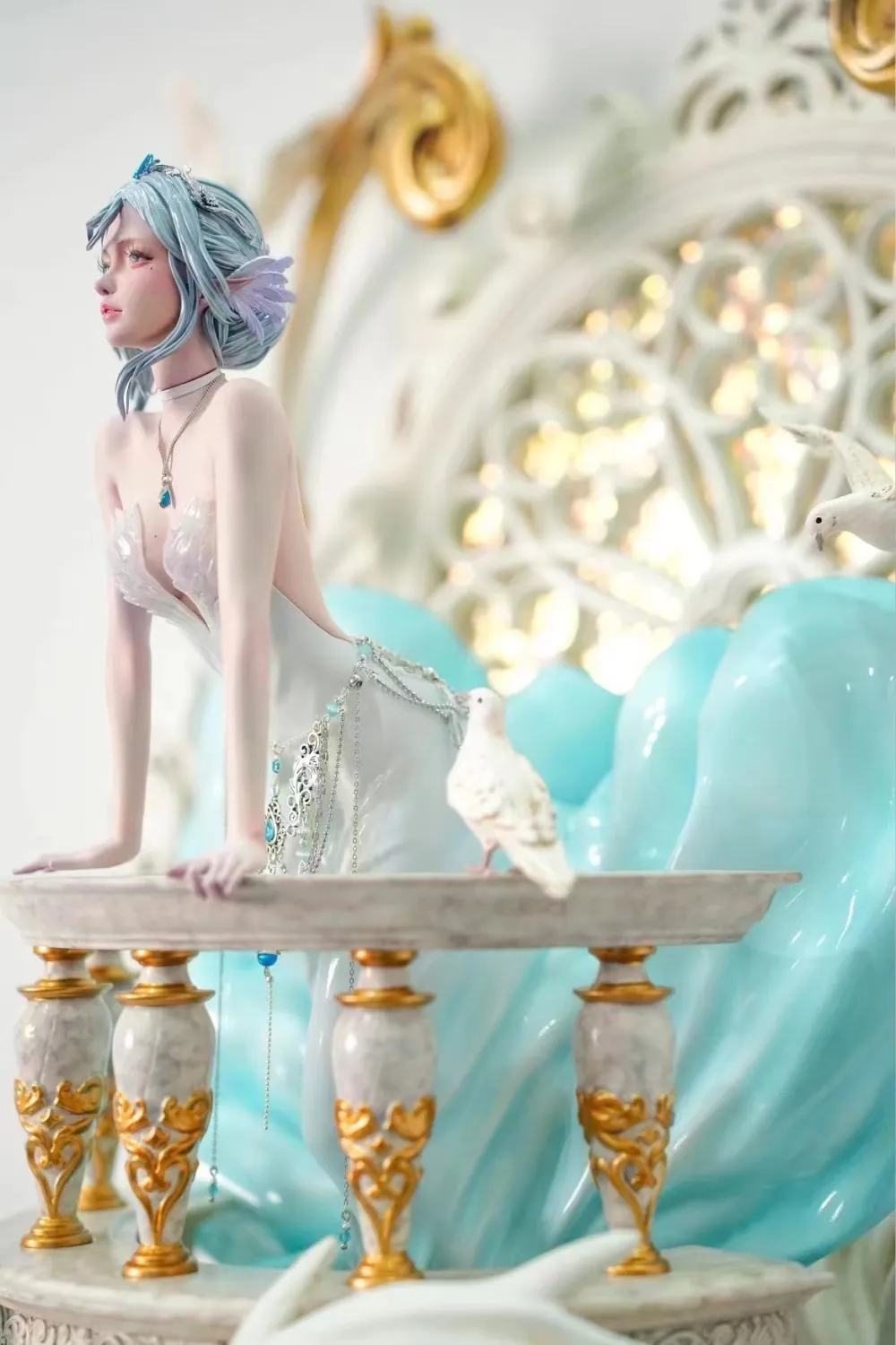Innate Art x SPARKKEY Studio Ghost Blade Look into the Distance TOPGK 1/4 Resin Statue