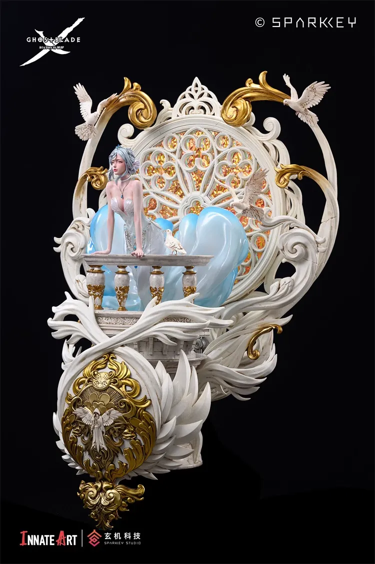 Innate Art x SPARKKEY Studio Ghost Blade Look into the Distance TOPGK 1/4 Resin Statue