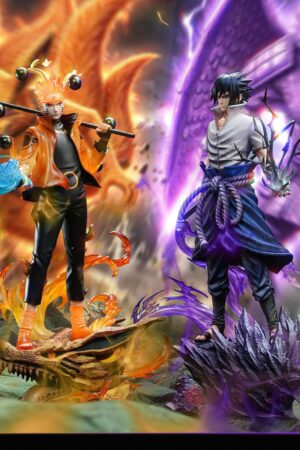 Ji Zhi Jing Studio Naruto Shippuden Six Paths Naruto & Rinnegan Sasuke